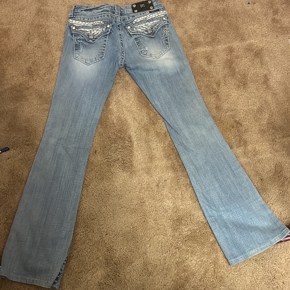 Miss Me jeans NWOT size 27 boot cut - Picture 3 of 8